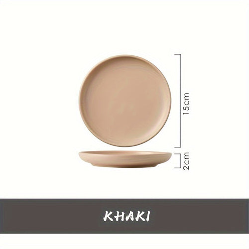 Nordic Style Ceramic Plate for Dining and Decor