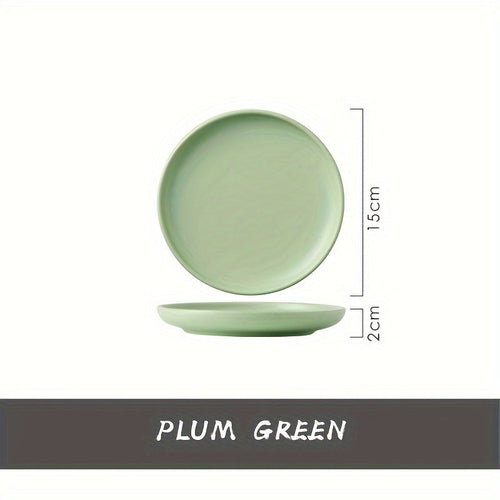 Nordic Style Ceramic Plate for Dining and Decor