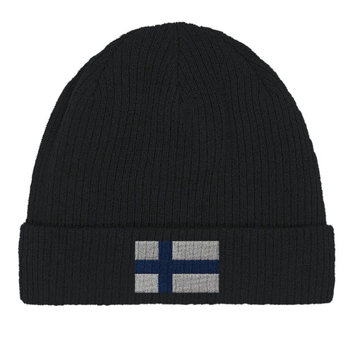 Bonnet en coton Drapeau de la Finlande