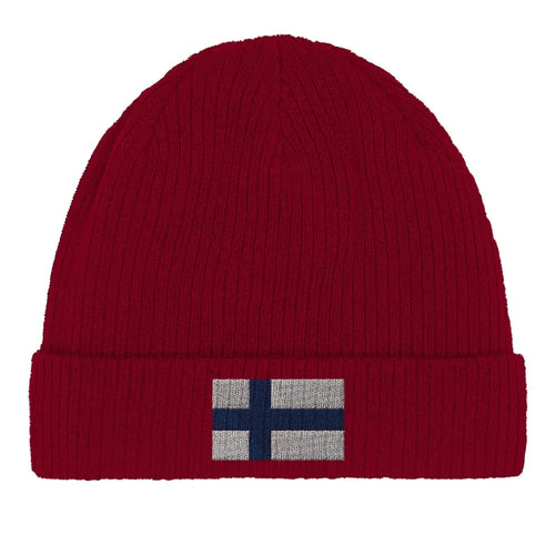 Bonnet en coton Drapeau de la Finlande