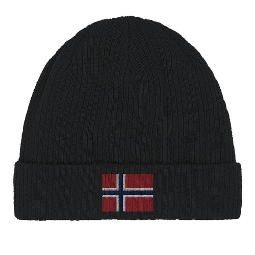 Bonnet en coton Drapeau de la Norvège