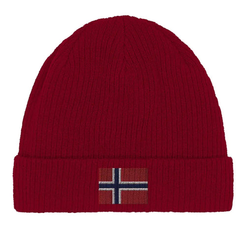 Bonnet en coton Drapeau de la Norvège