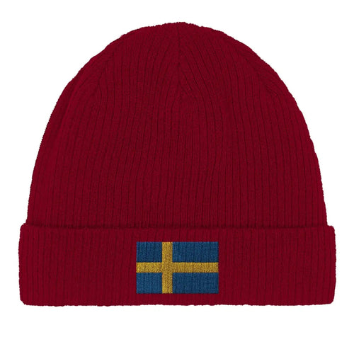 Bonnet en coton Drapeau de la Suède
