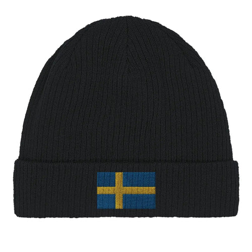 Bonnet en coton Drapeau de la Suède