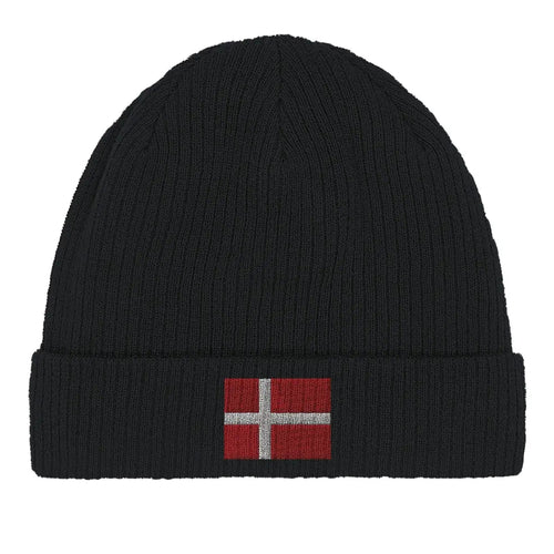 Bonnet en coton Drapeau du Danemark