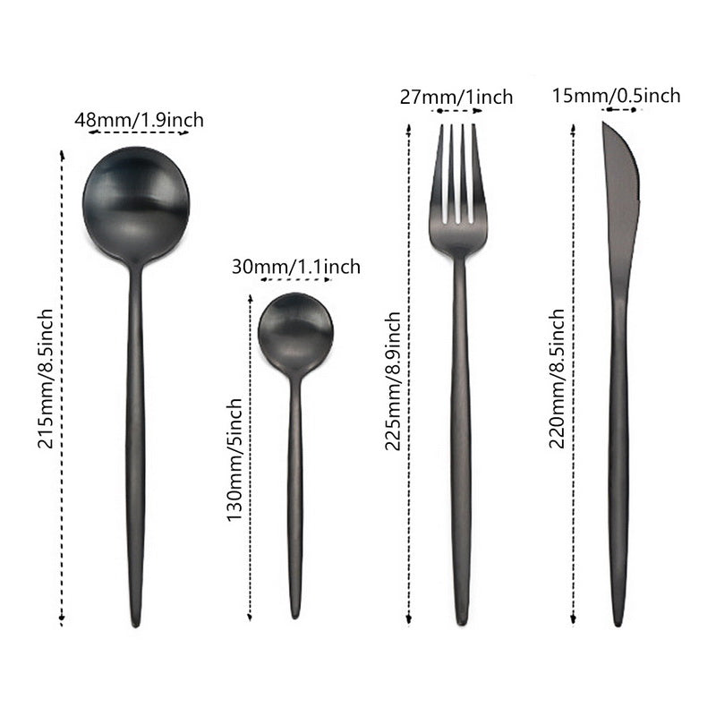 Stainless Steel Cutlery Christmas Gift Dinner Set