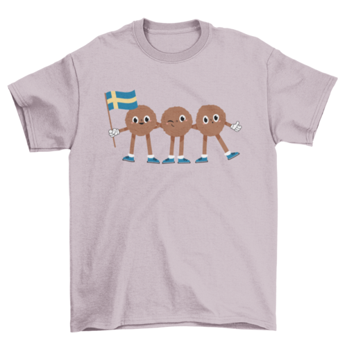 Swedish Meatballs T-shirt Design
