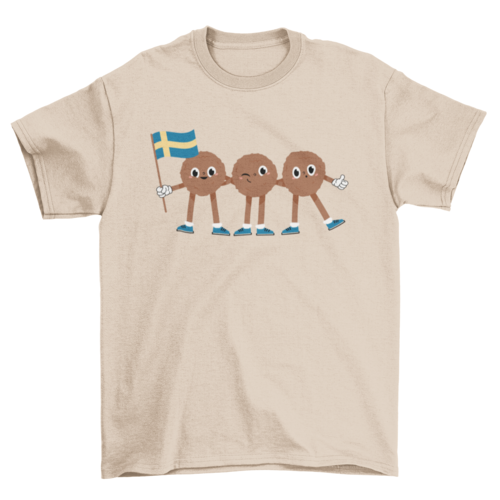 Swedish Meatballs T-shirt Design