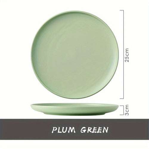 Nordic Style Ceramic Plate for Dining and Decor