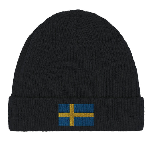 Bonnet en coton Drapeau de la Suède