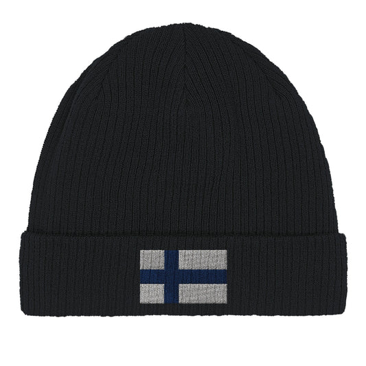 Bonnet en coton Drapeau de la Finlande