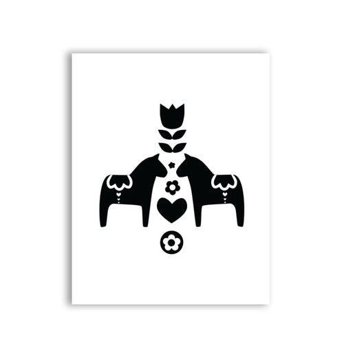 Dala Horse Art Prints
