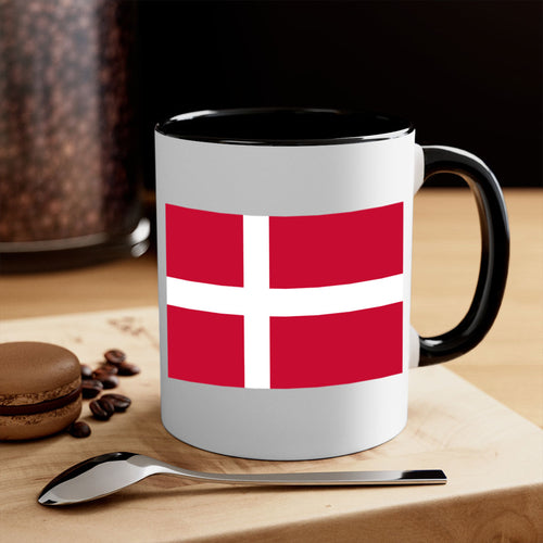 Denmark 151#- world flag-Mug / Coffee Cup
