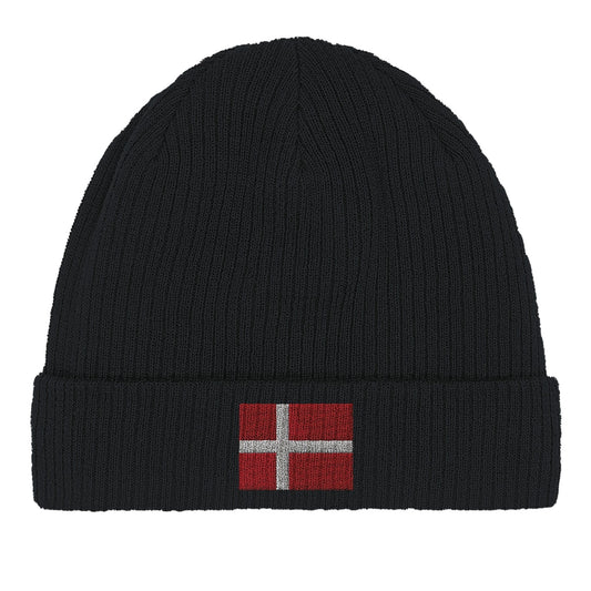 Bonnet en coton Drapeau du Danemark