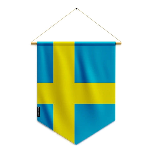 Fanion Drapeau Suède en Polyester