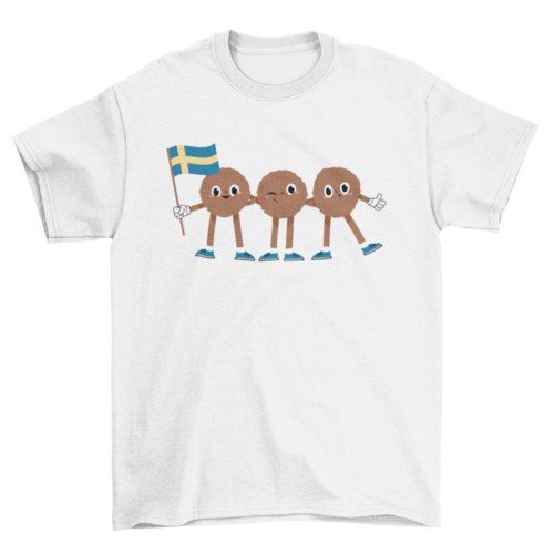 Swedish Meatballs T-shirt Design