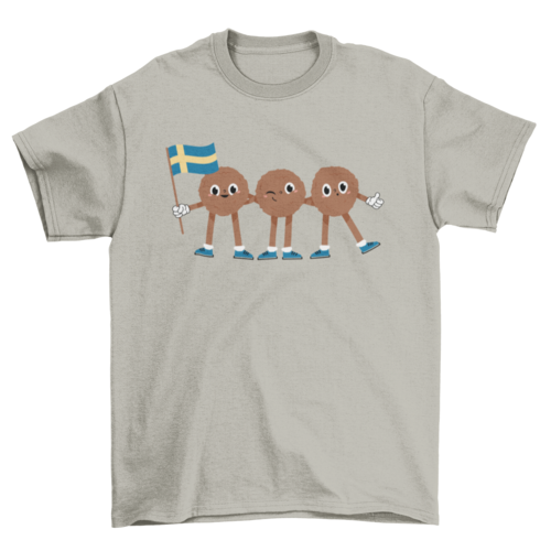 Swedish Meatballs T-shirt Design